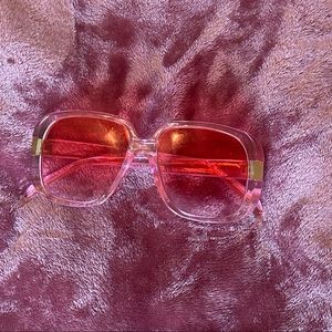 Pink Sunglasses.